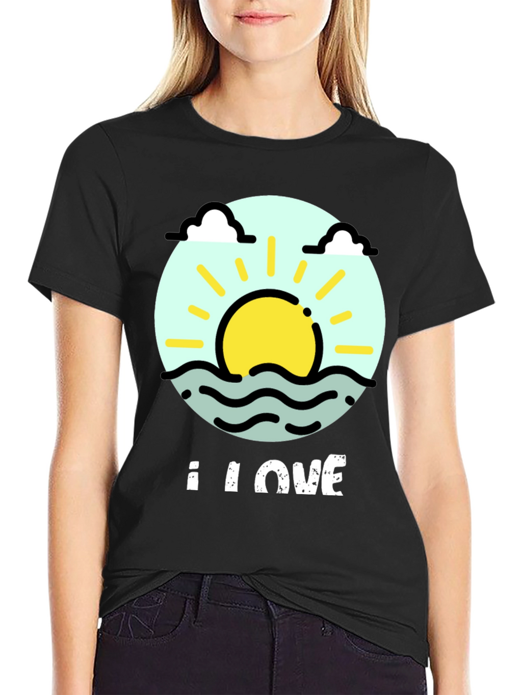 I Love The Sun T-Shirt - Summer Beach Tee