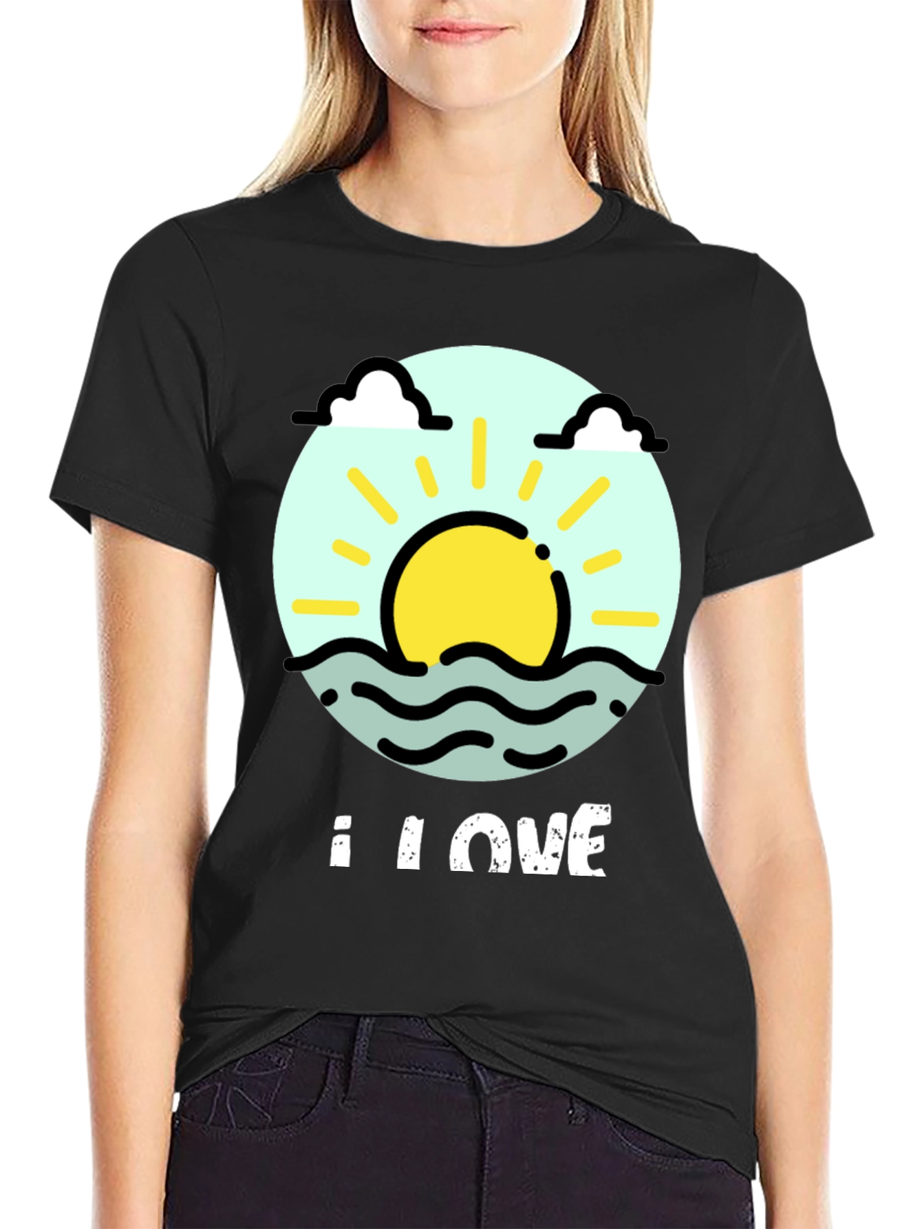 I Love The Sun T-Shirt - Summer Beach Tee