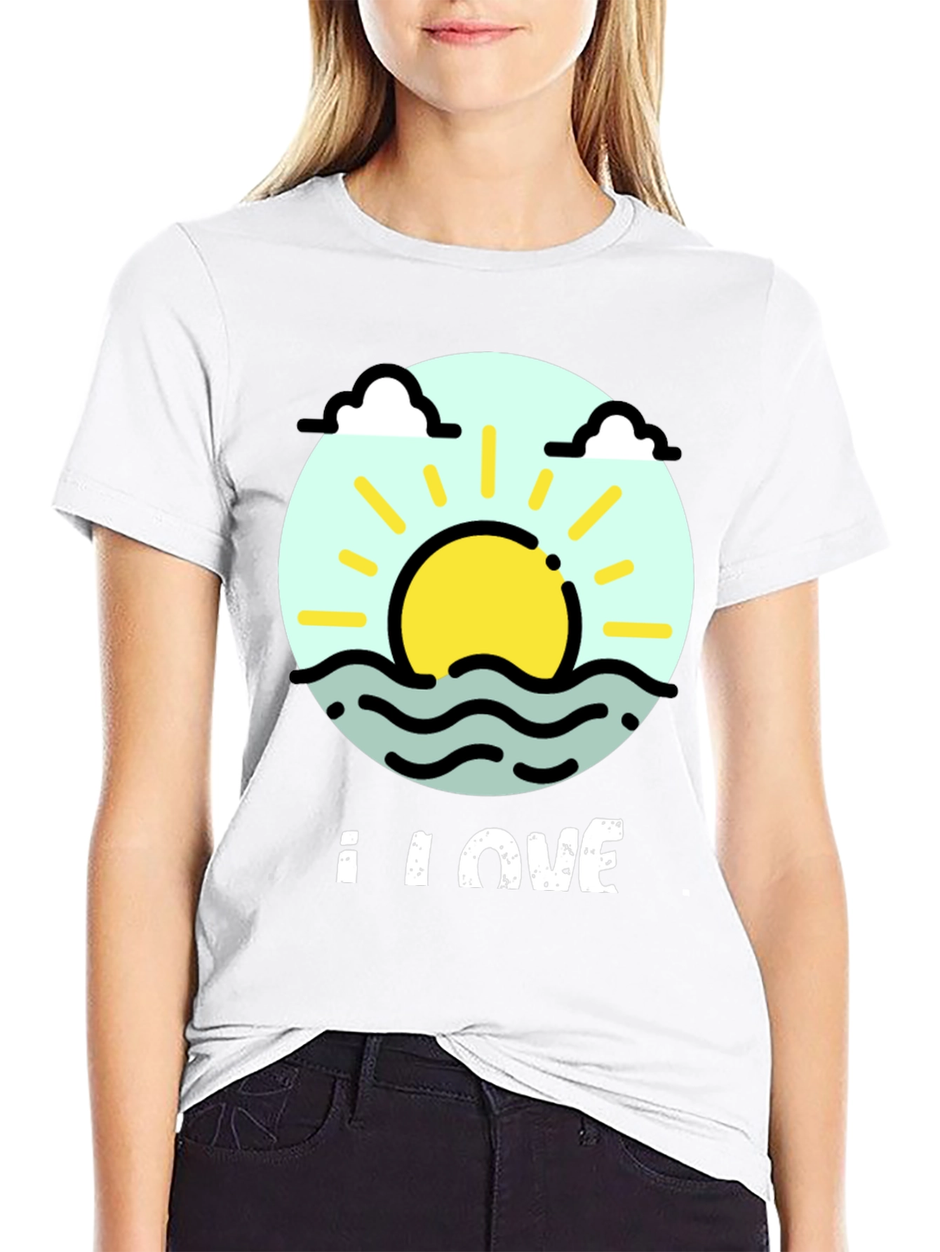 I Love The Sun T-Shirt - Summer Beach Tee