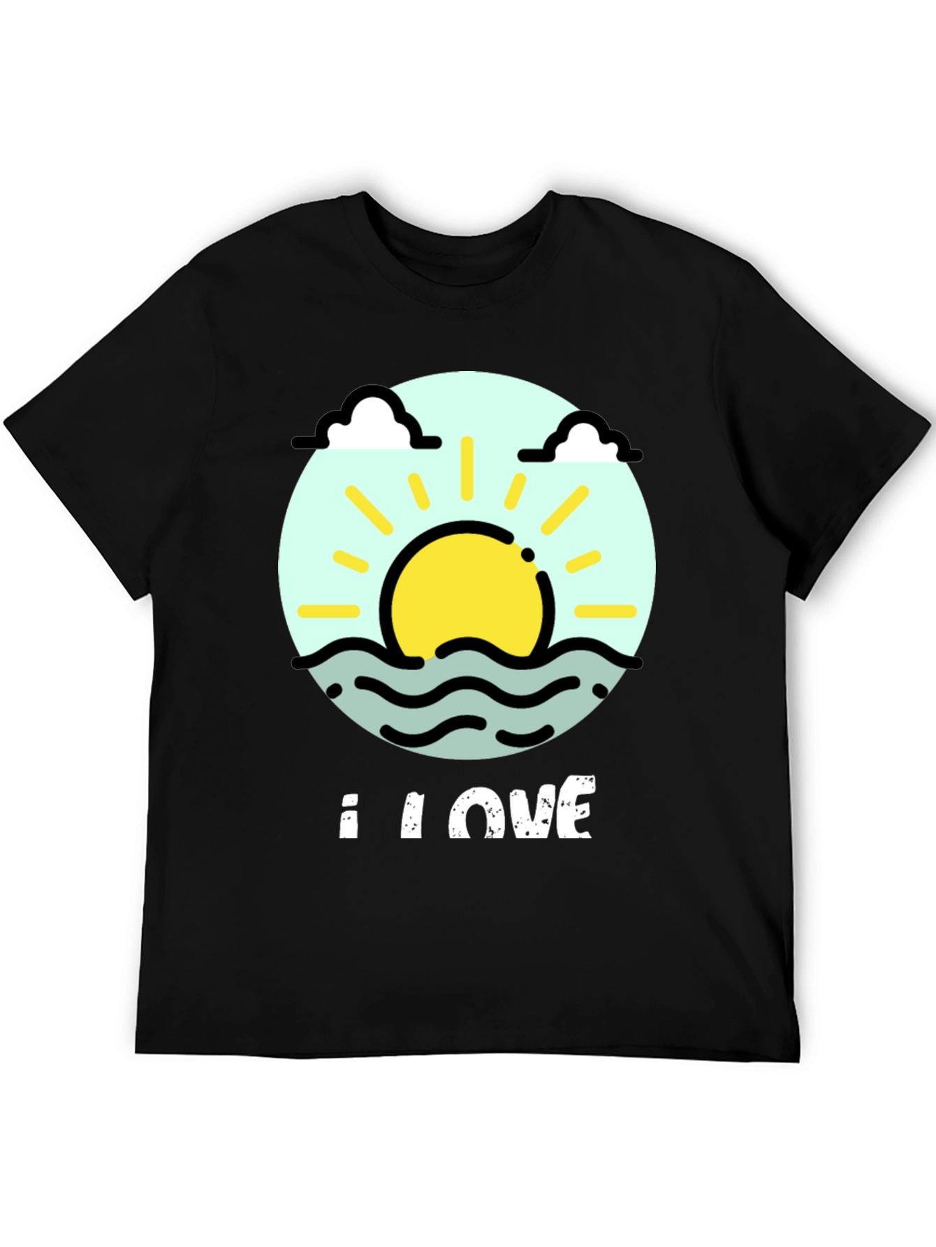 I Love The Sun T-Shirt - Summer Beach Tee