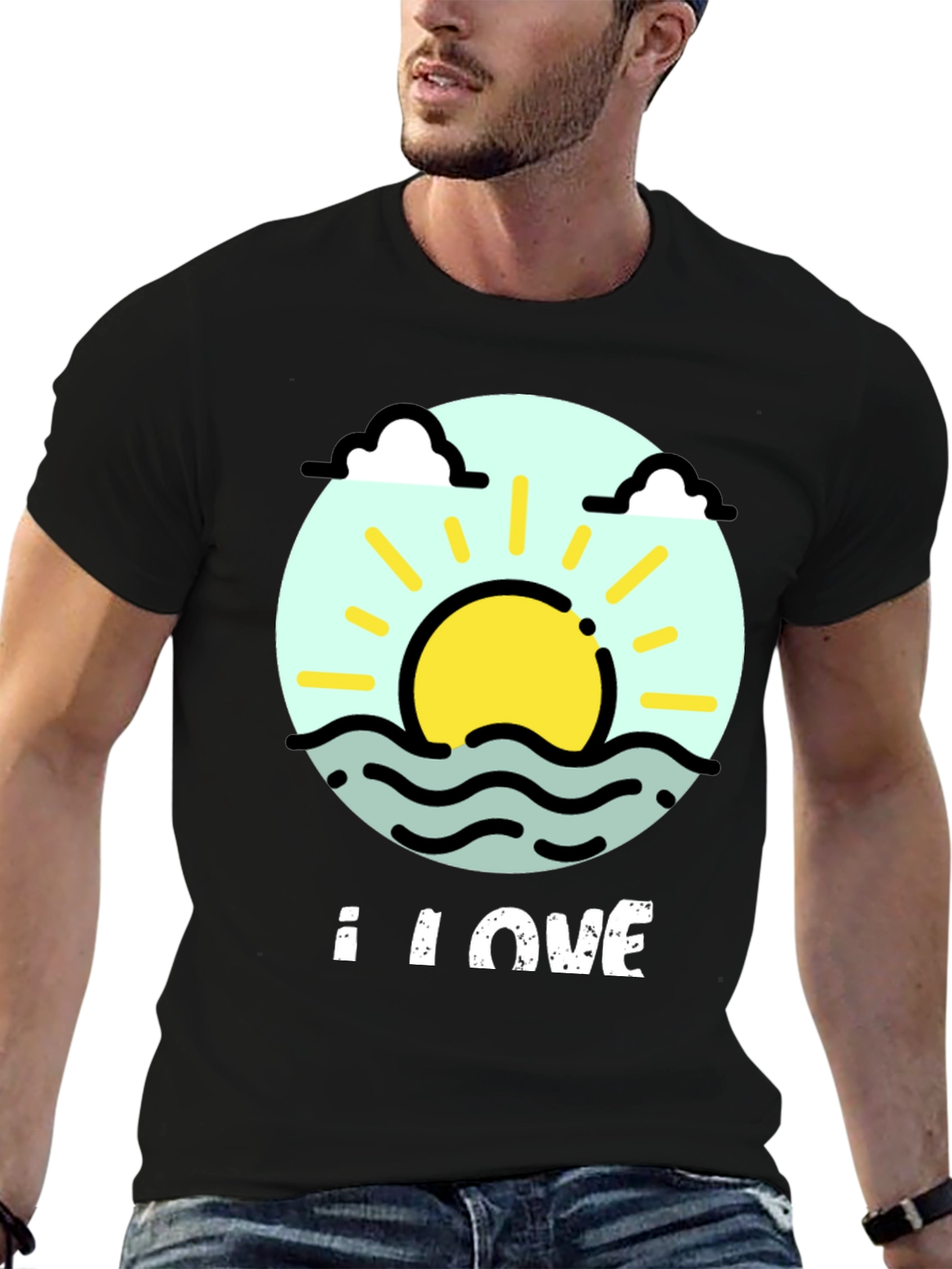 I Love The Sun T-Shirt - Summer Beach Tee