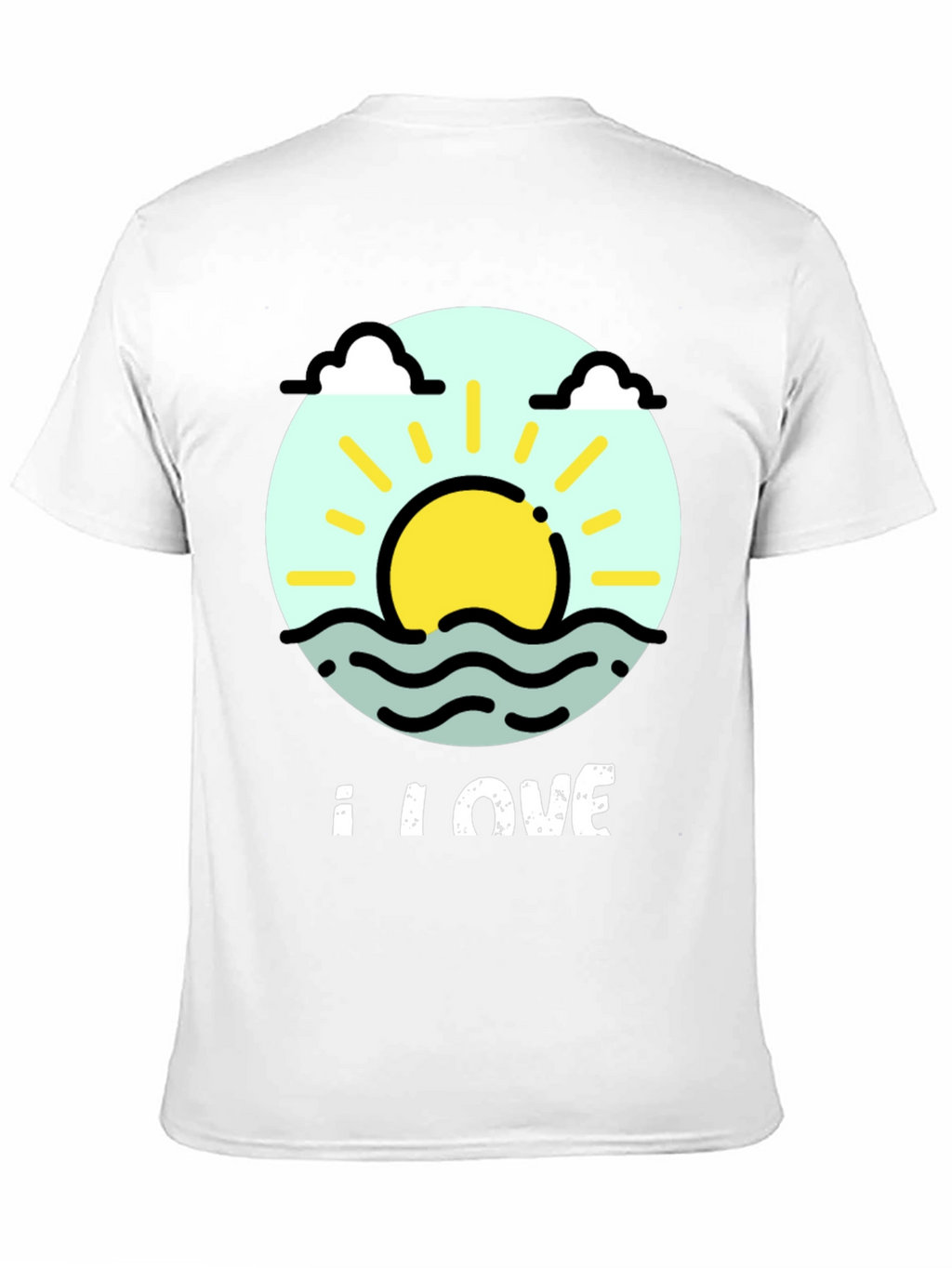 I Love The Sun T-Shirt - Summer Beach Tee