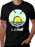 I Love The Sun T-Shirt - Summer Beach Tee