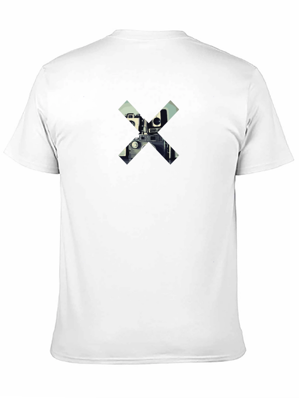 Camera X Graphic Black T-Shirt