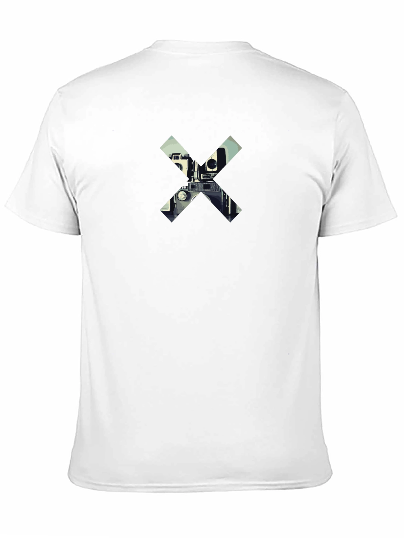 Camera X Graphic Black T-Shirt