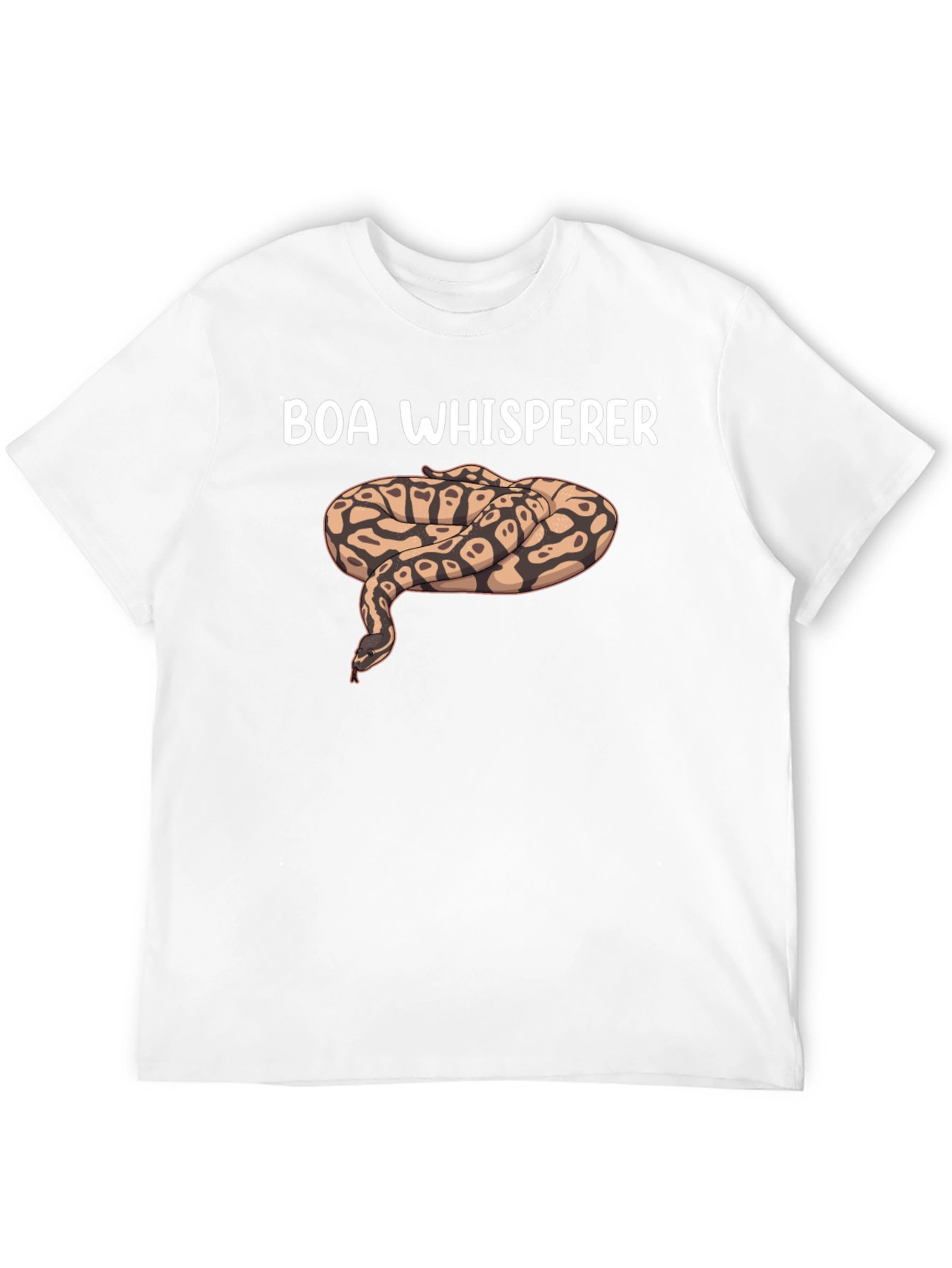 Boa Whisperer Snake Graphic T-Shirt