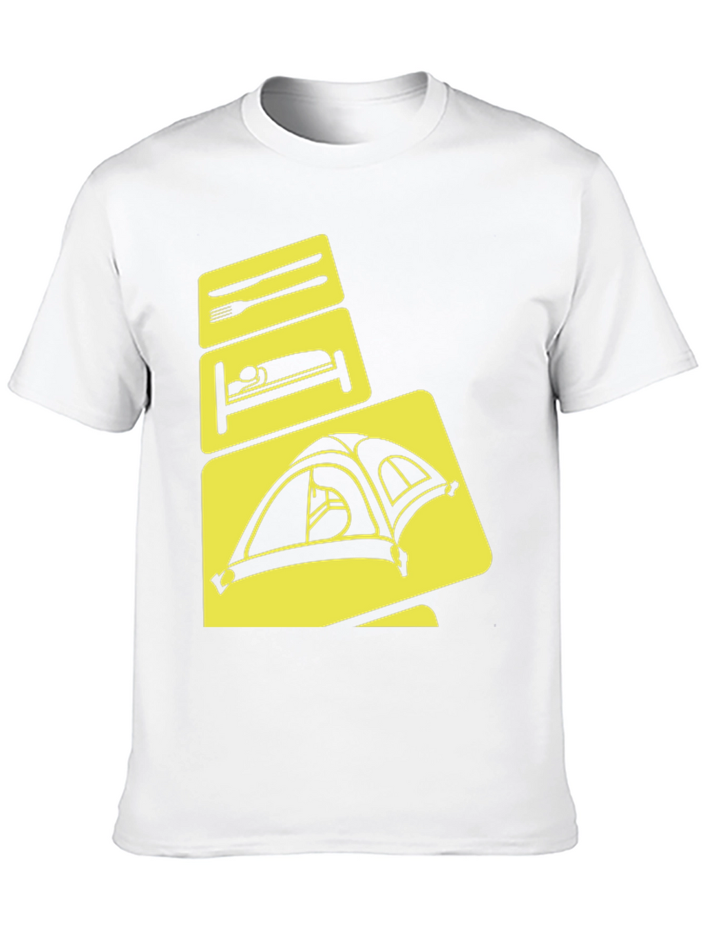 Camping Mode T-Shirt: Eat Sleep Tent Repeat