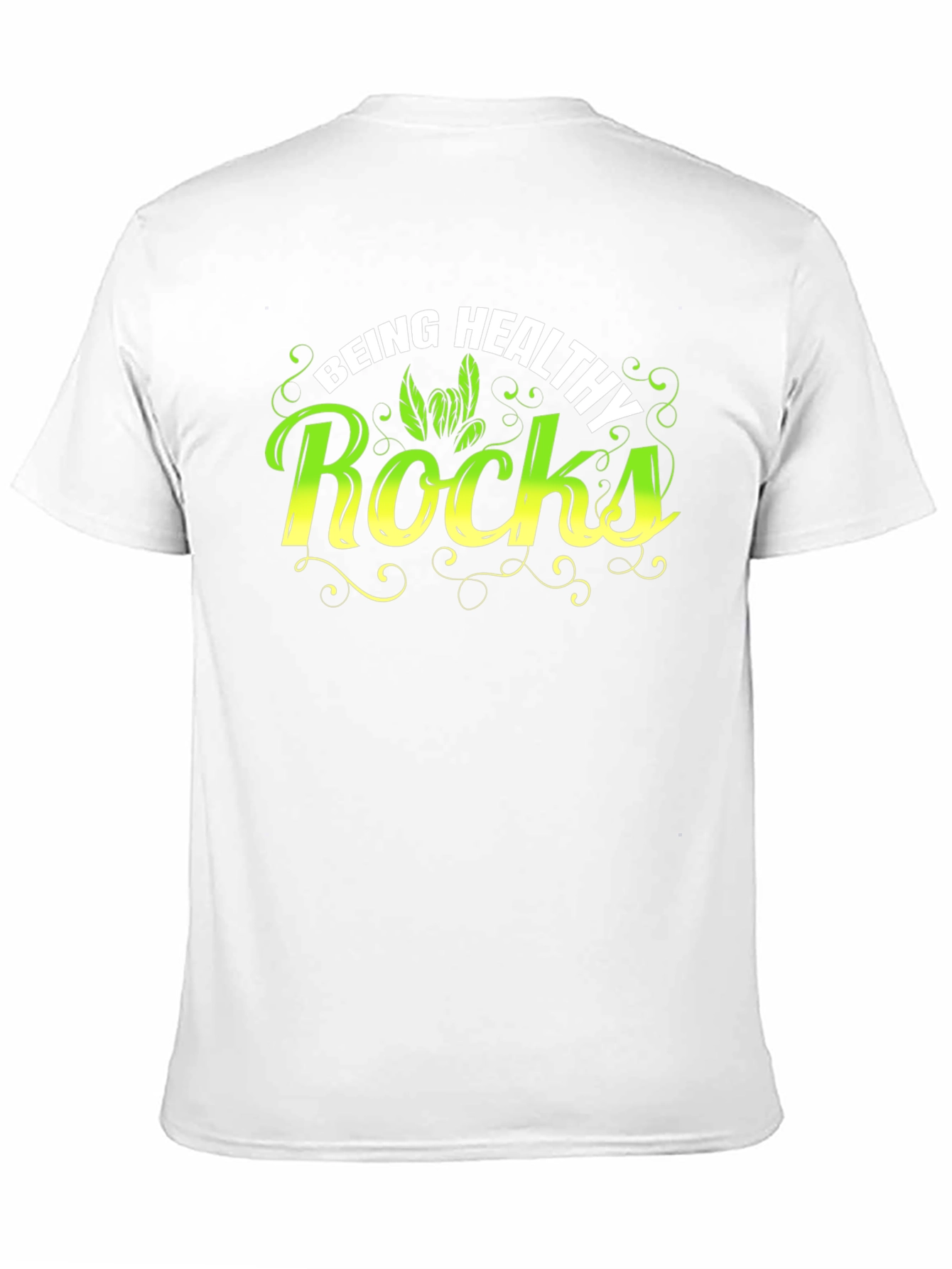 Being Healthy Rocks T-Shirt