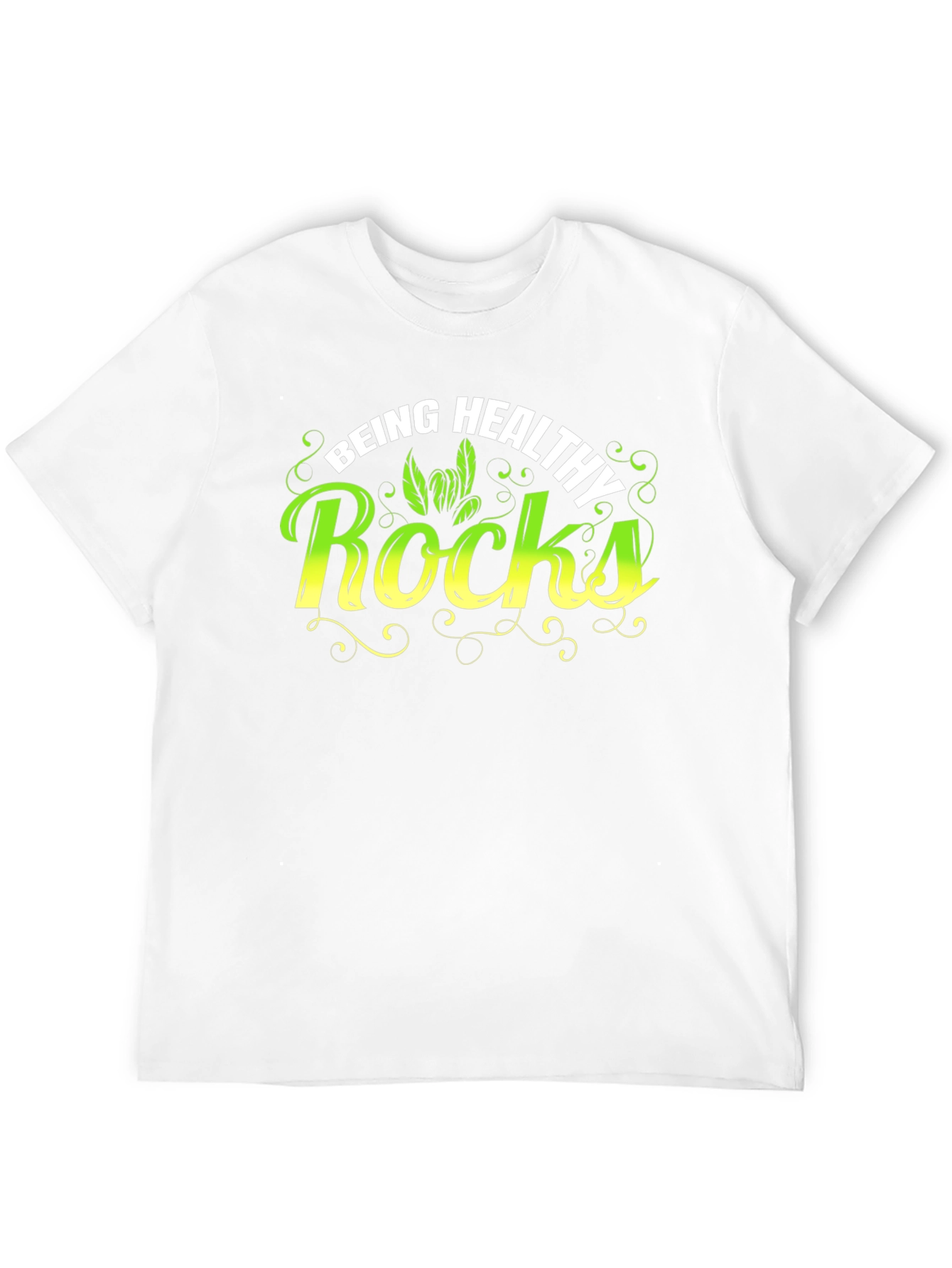 Being Healthy Rocks T-Shirt