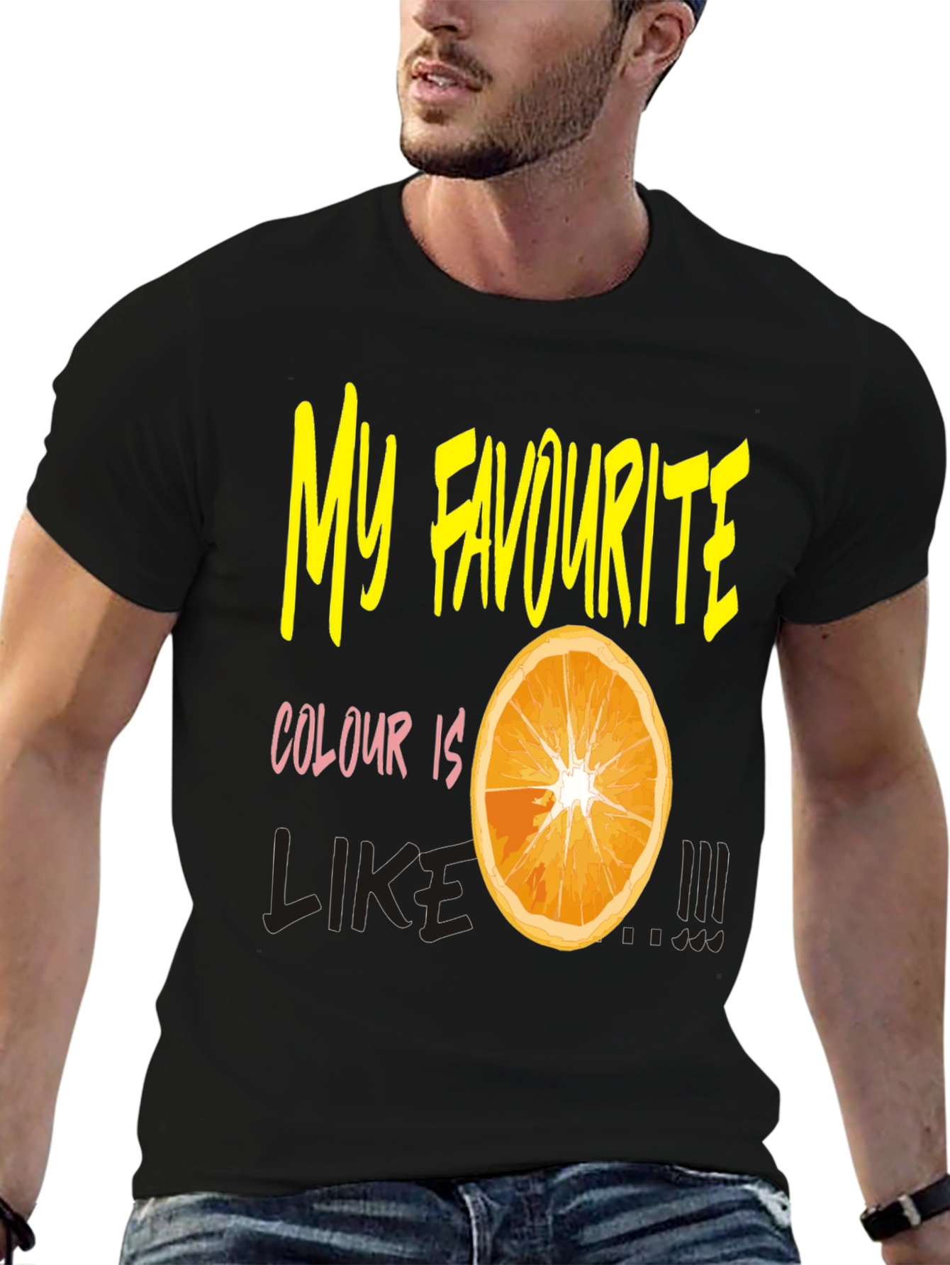 Orange Slice T-Shirt - My Favorite Colour Is...
