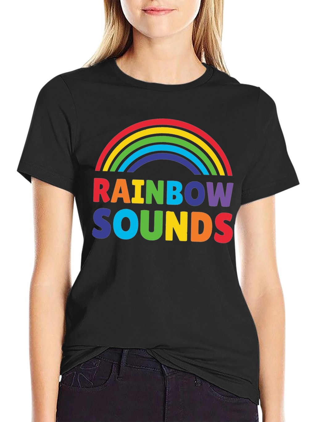 Rainbow Sounds Graphic T-Shirt - Pride Apparel