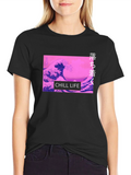 Chill Life Wave Graphic Tee