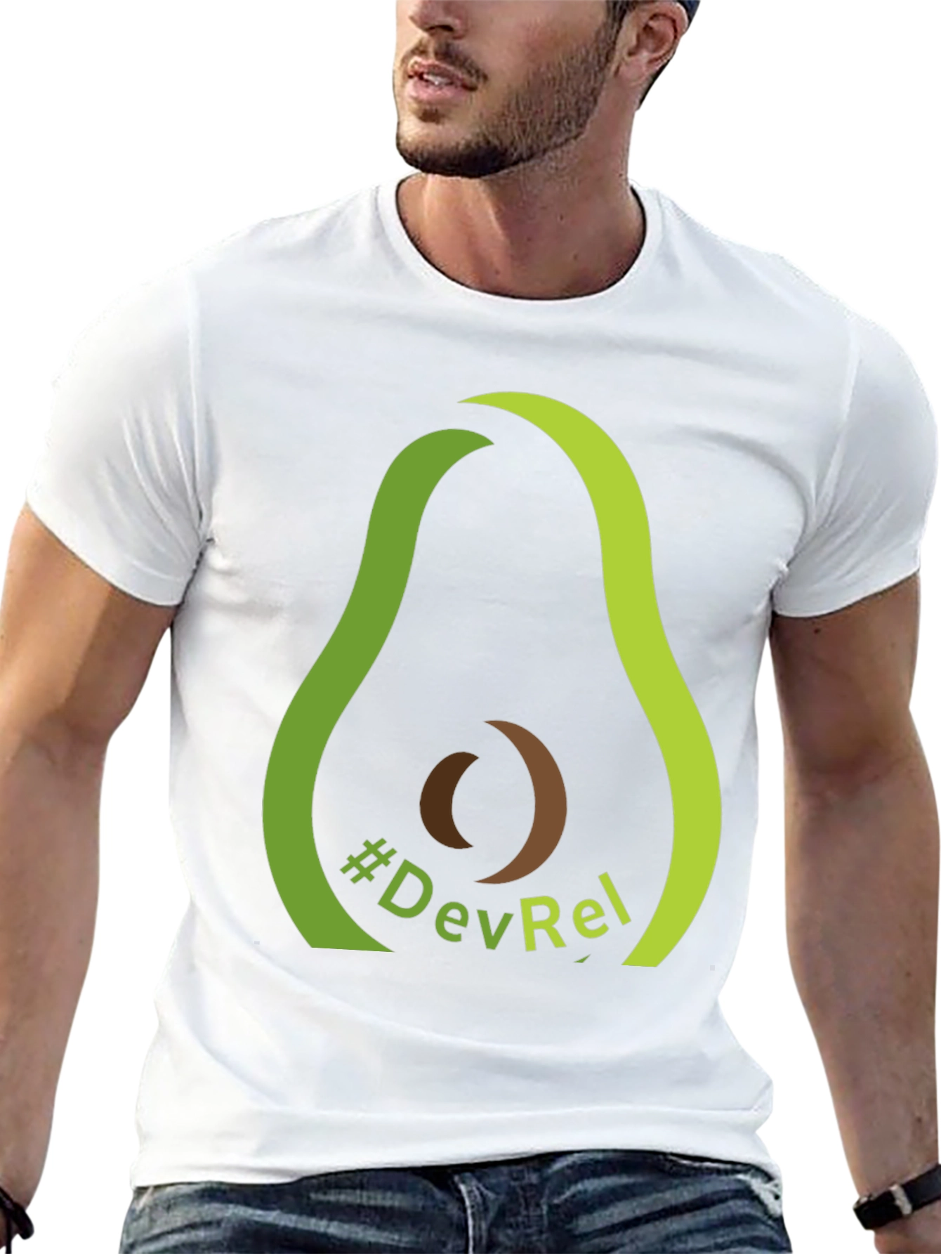 Avocado DevRel T-Shirt - Developer Relations Apparel