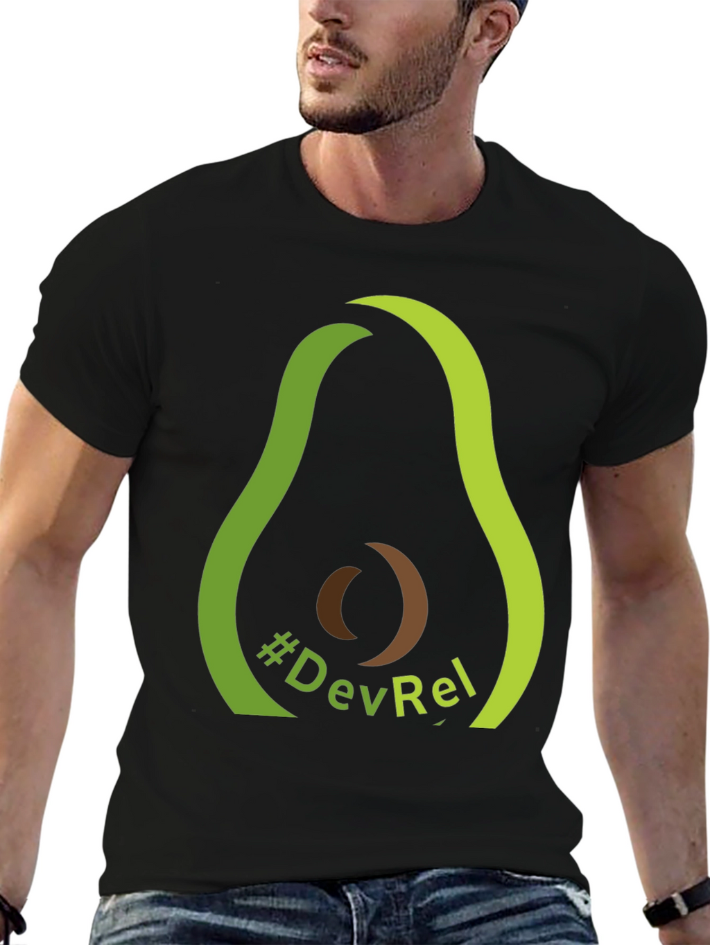 Avocado DevRel T-Shirt - Developer Relations Apparel