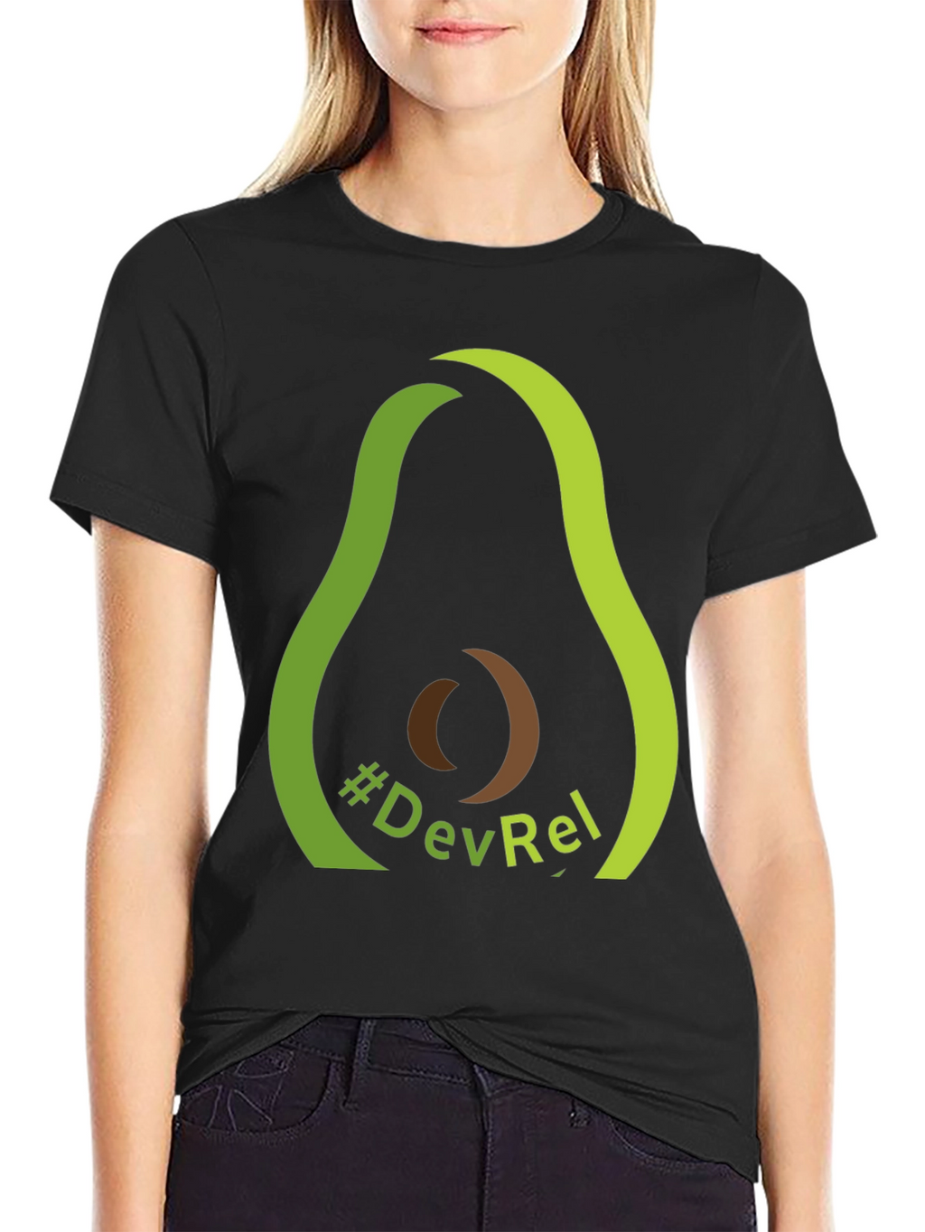 Avocado DevRel T-Shirt - Developer Relations Apparel