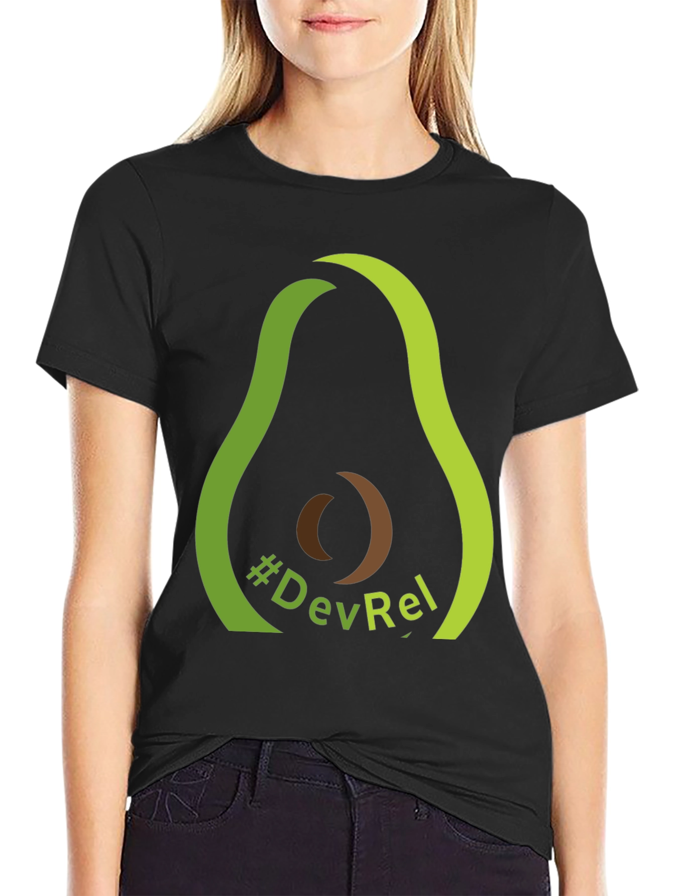 Avocado DevRel T-Shirt - Developer Relations Apparel