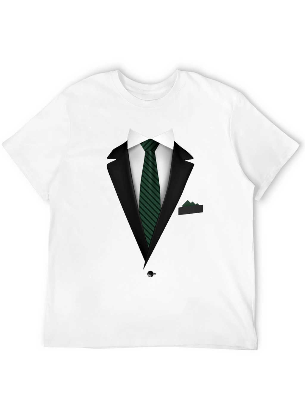 Suit & Tie Graphic T-Shirt - Smart Casual Style