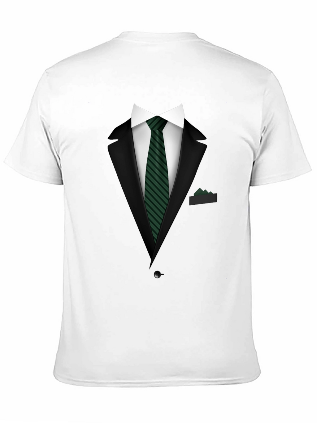 Suit & Tie Graphic T-Shirt - Smart Casual Style