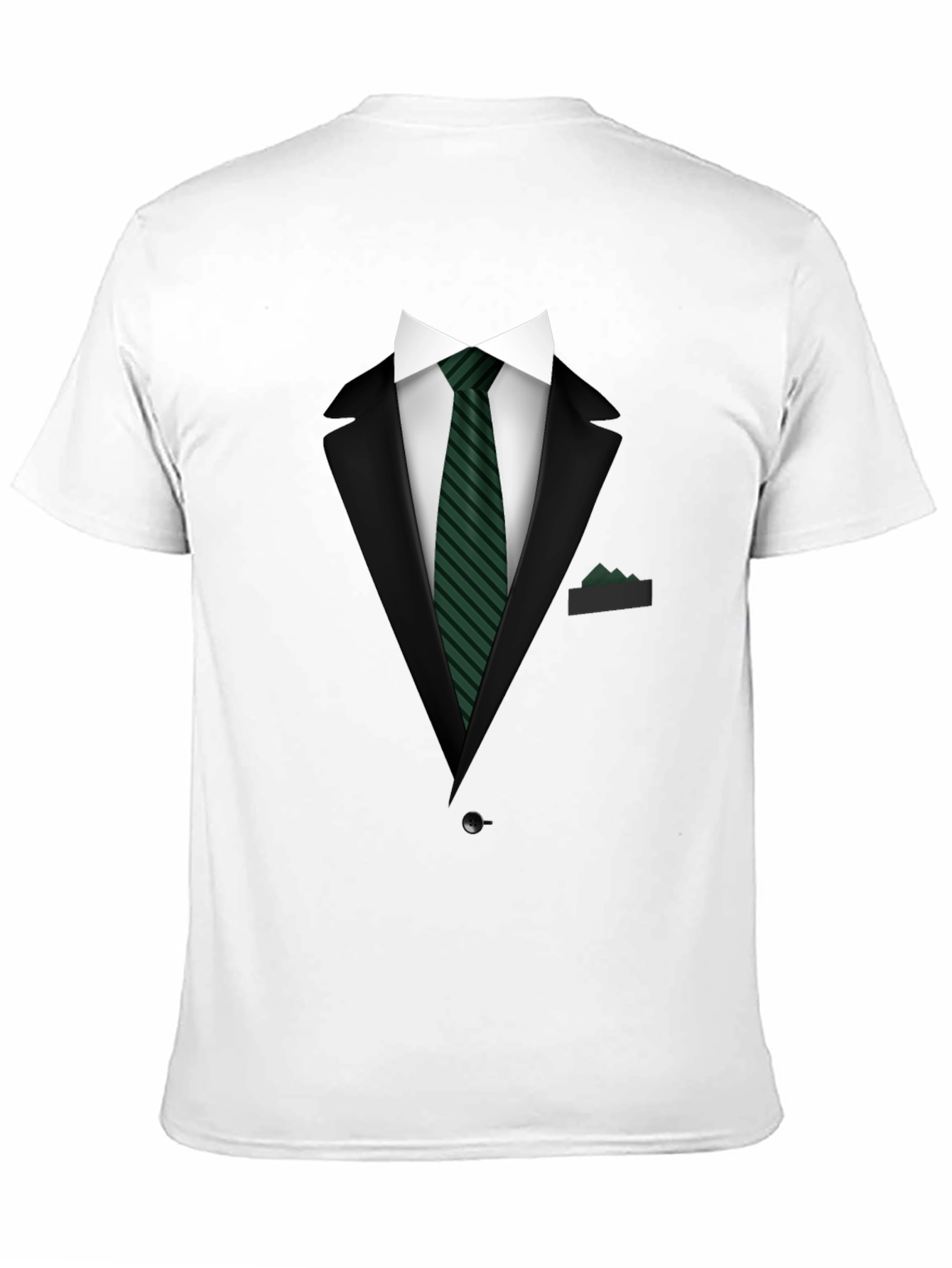 Suit & Tie Graphic T-Shirt - Smart Casual Style