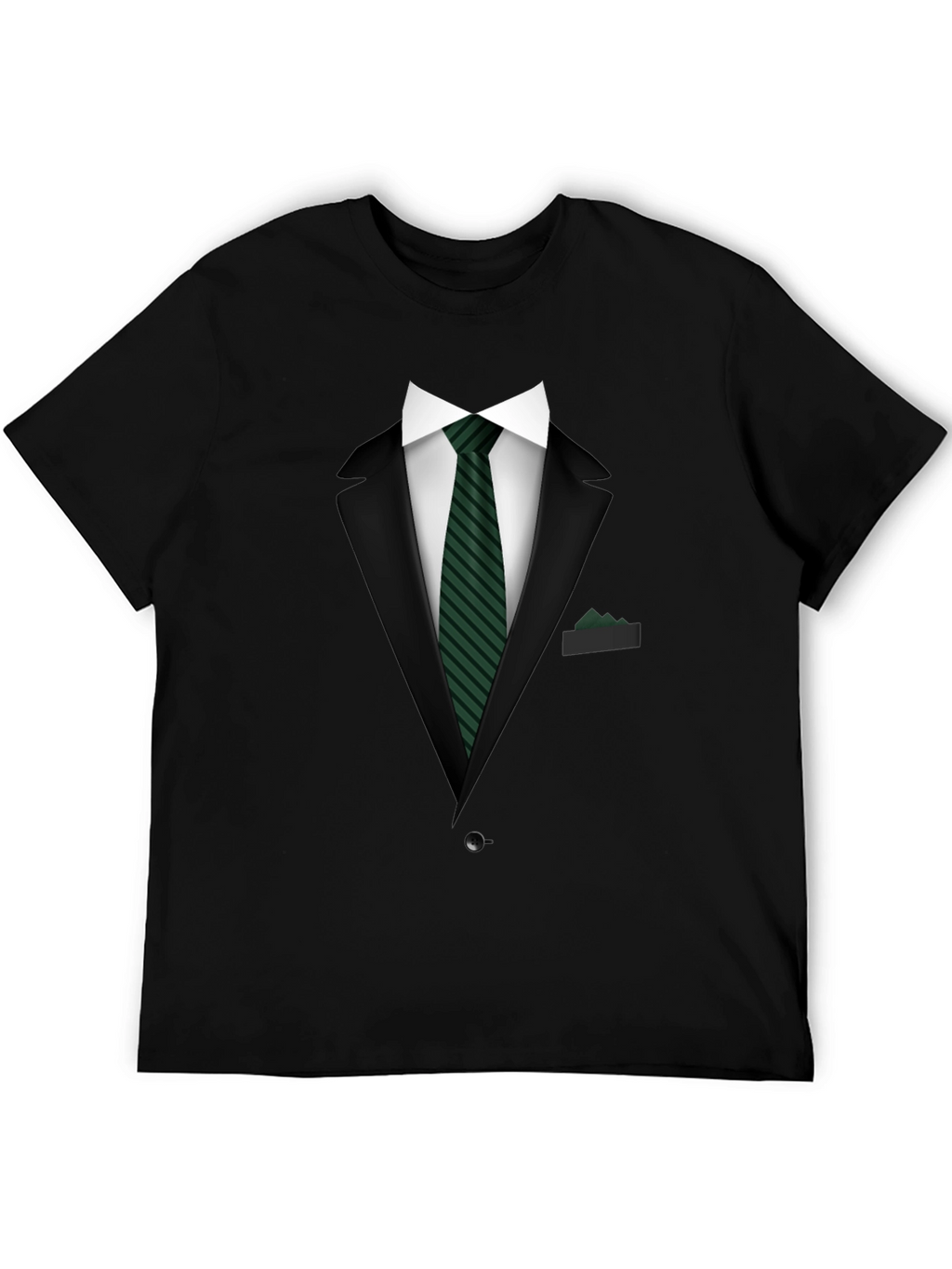 Suit & Tie Graphic T-Shirt - Smart Casual Style