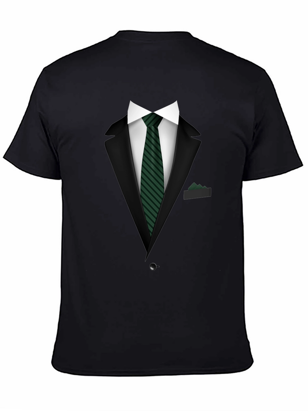 Suit & Tie Graphic T-Shirt - Smart Casual Style