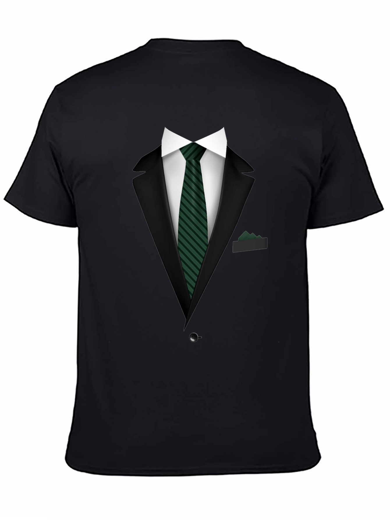 Suit & Tie Graphic T-Shirt - Smart Casual Style
