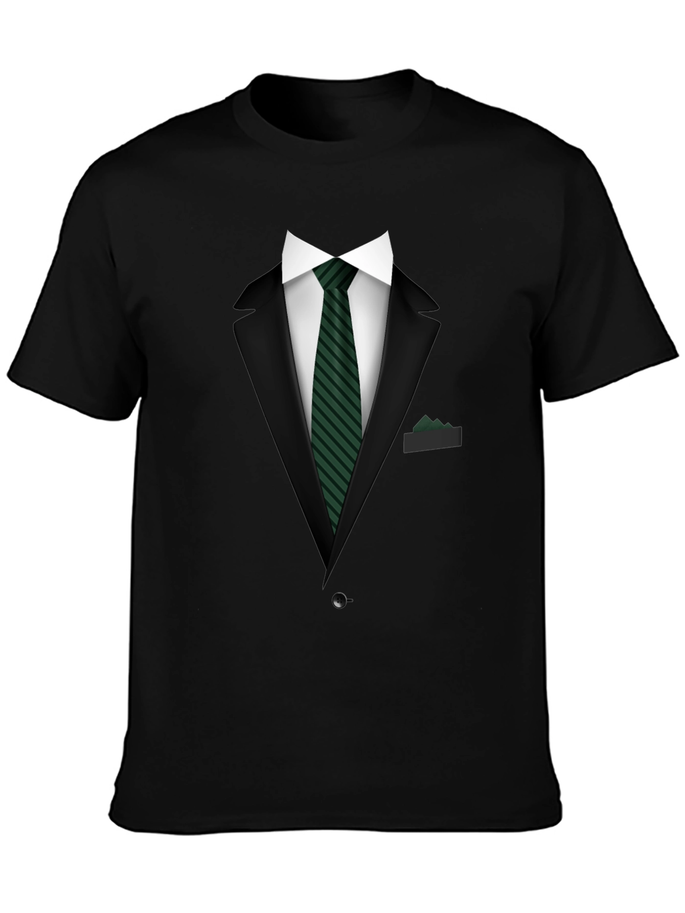 Suit & Tie Graphic T-Shirt - Smart Casual Style