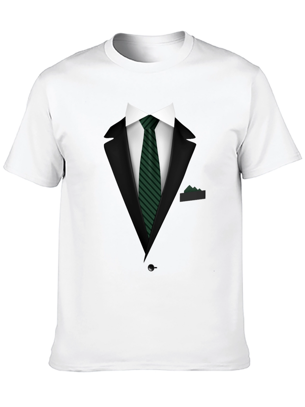 Suit & Tie Graphic T-Shirt - Smart Casual Style