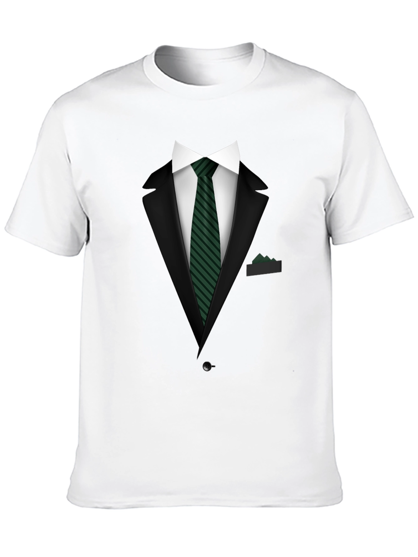 Suit & Tie Graphic T-Shirt - Smart Casual Style
