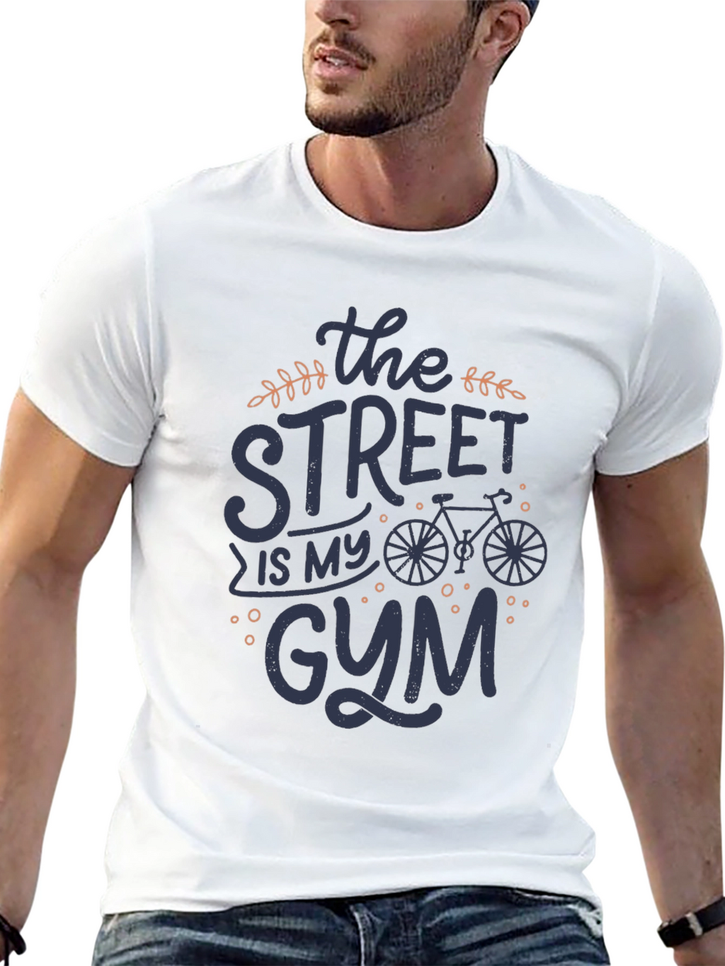 Street is My Gym Bike Graphic Tee - Unisex