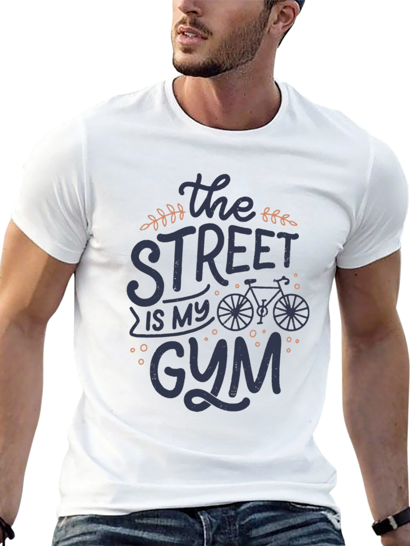 Street is My Gym Bike Graphic Tee - Unisex