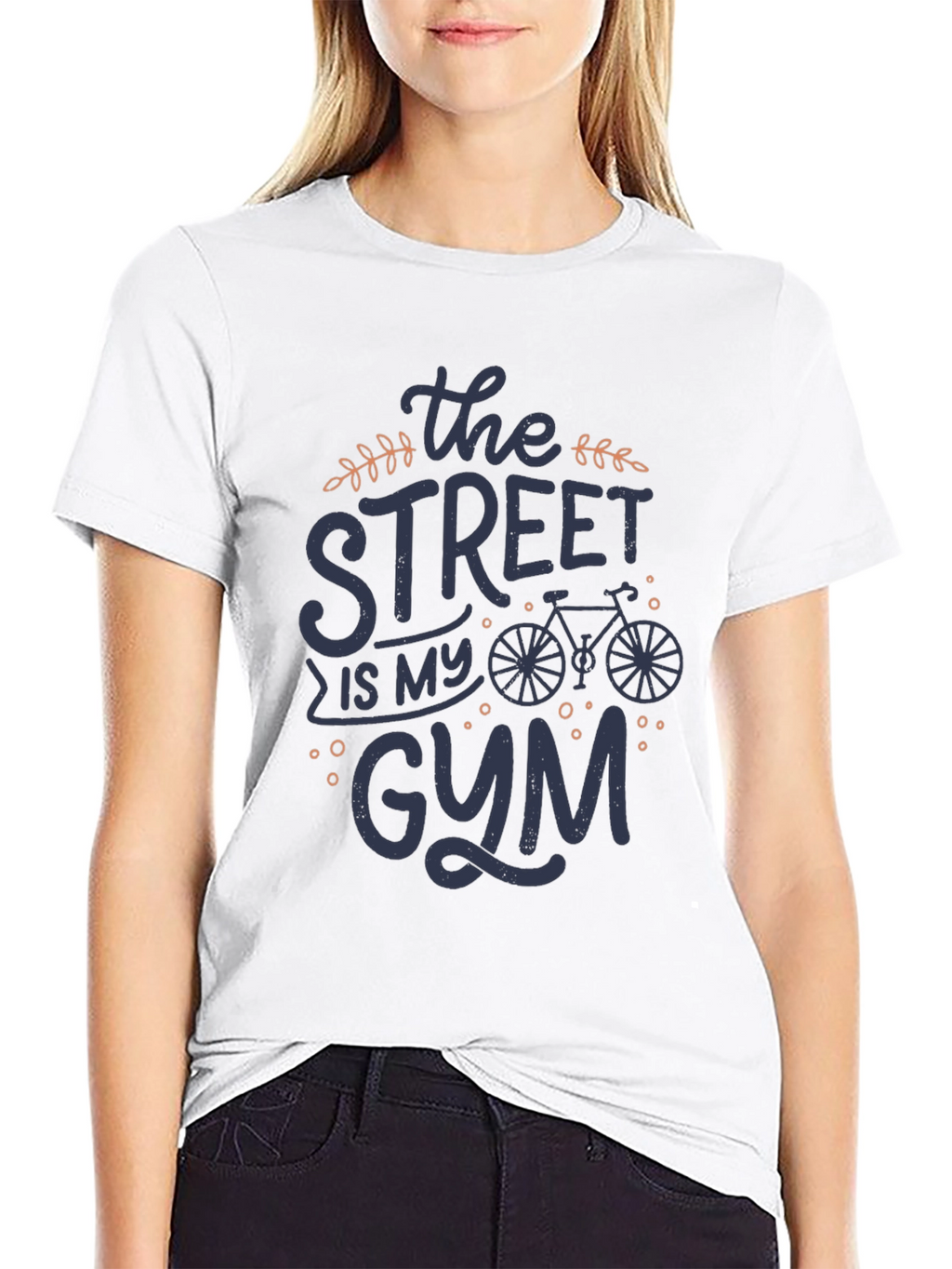 Street is My Gym Bike Graphic Tee - Unisex