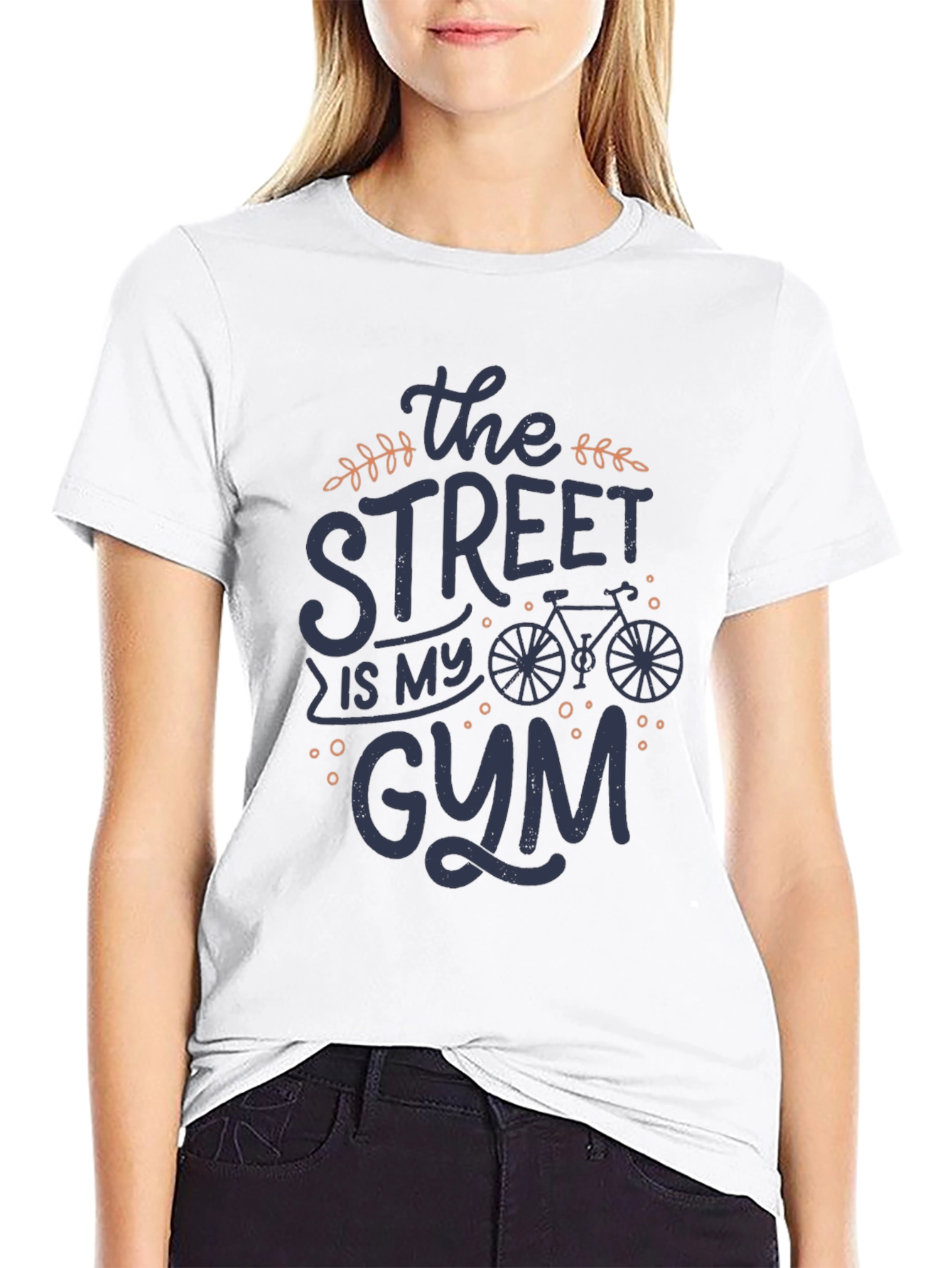 Street is My Gym Bike Graphic Tee - Unisex
