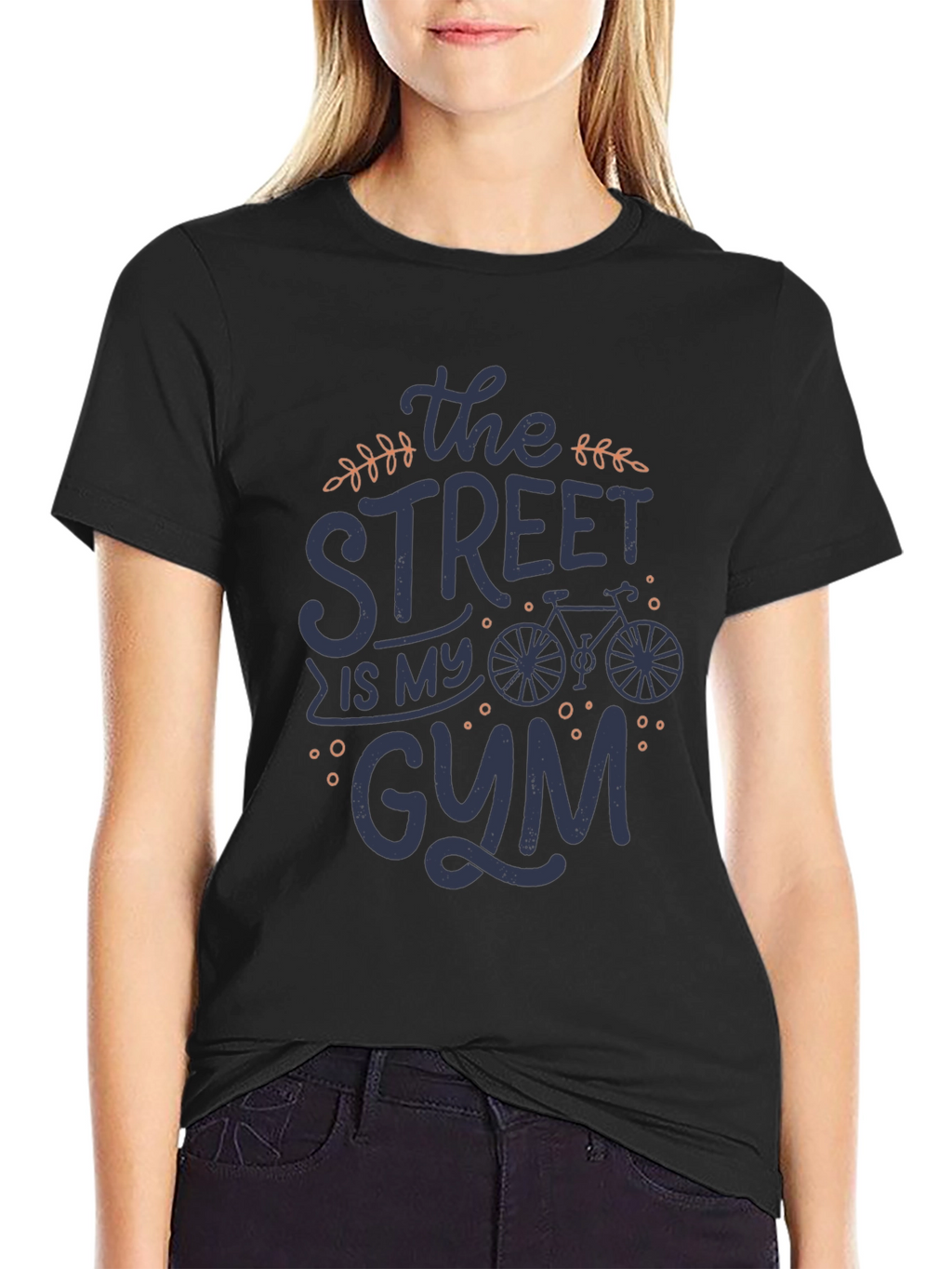 Street is My Gym Bike Graphic Tee - Unisex