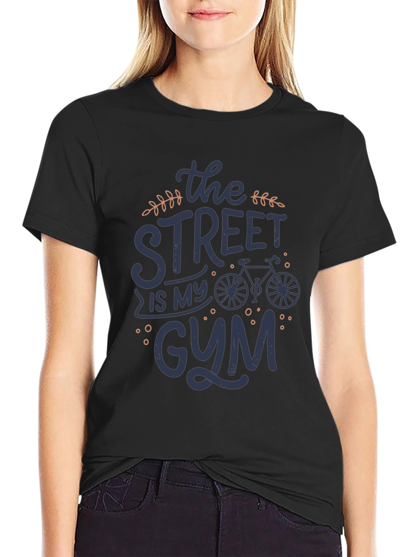 Street is My Gym Bike Graphic Tee - Unisex