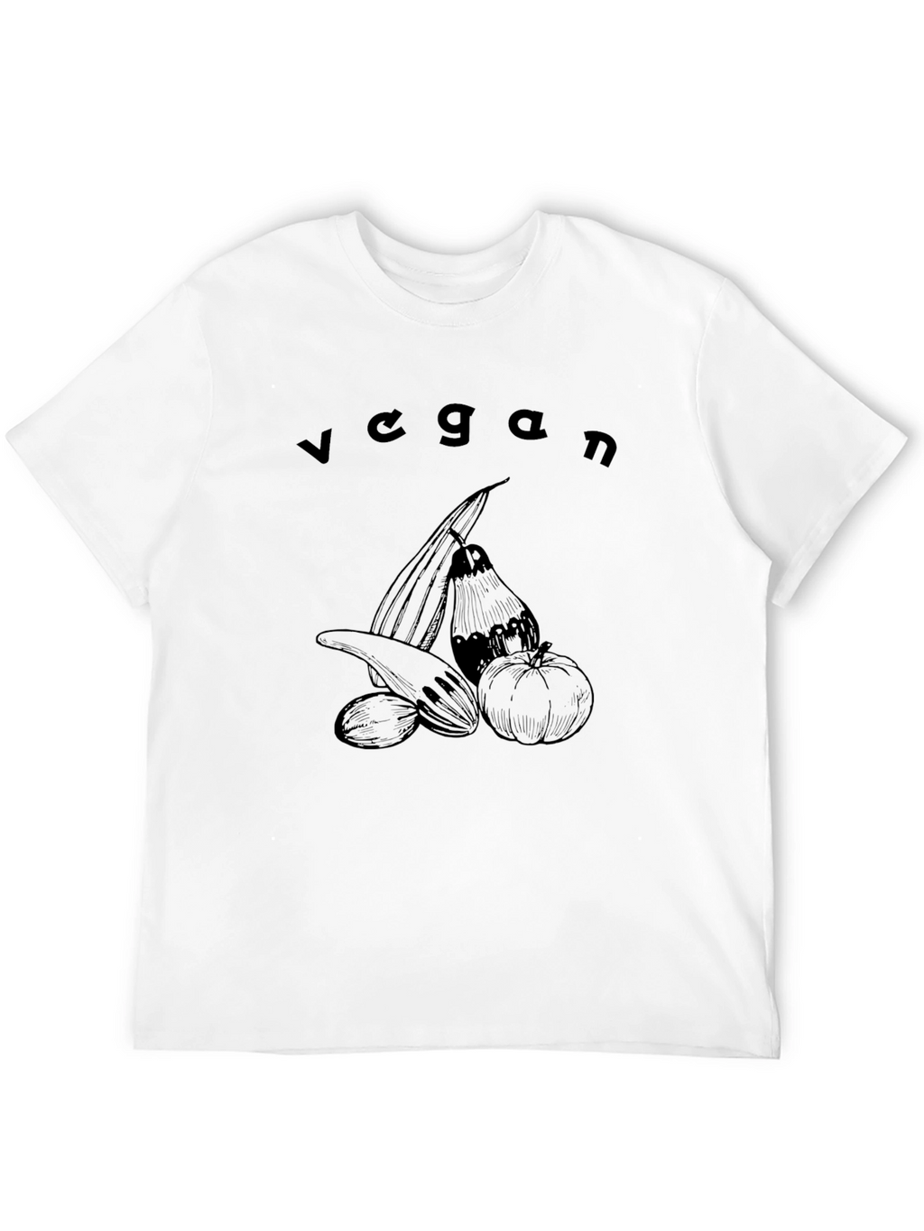 Vegan Graphic Tee - Organic Cotton
