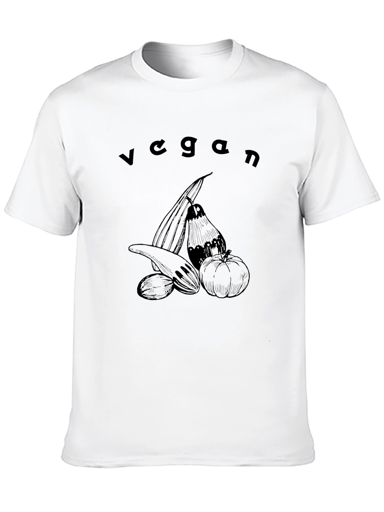 Vegan Graphic Tee - Organic Cotton