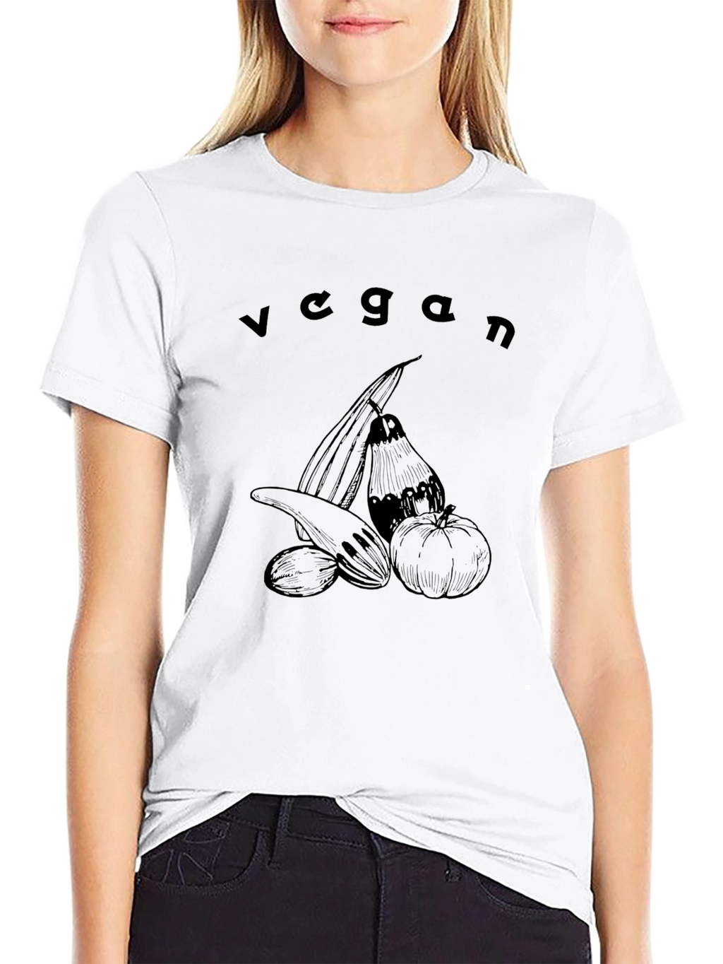 Vegan Graphic Tee - Organic Cotton