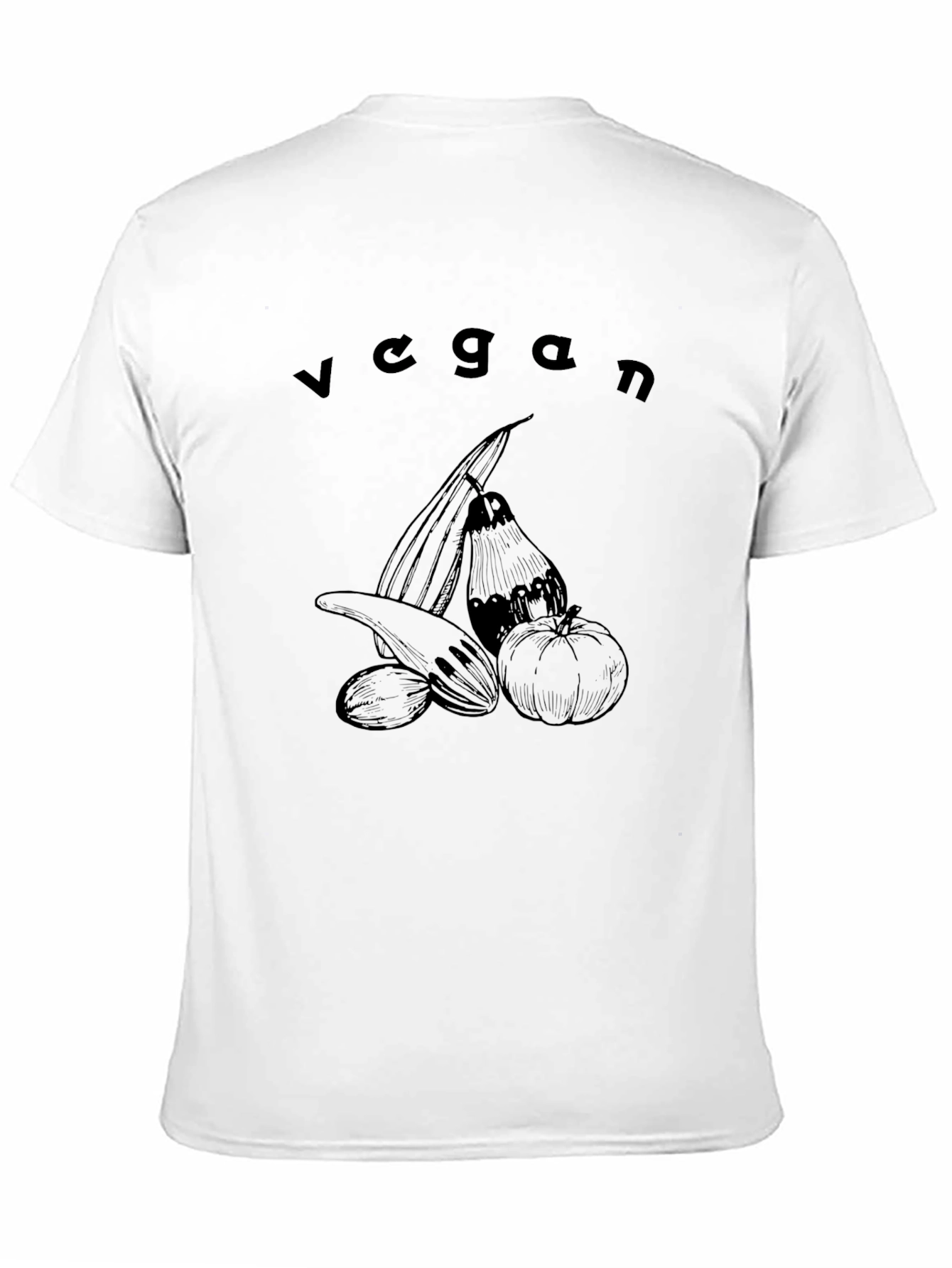 Vegan Graphic Tee - Organic Cotton
