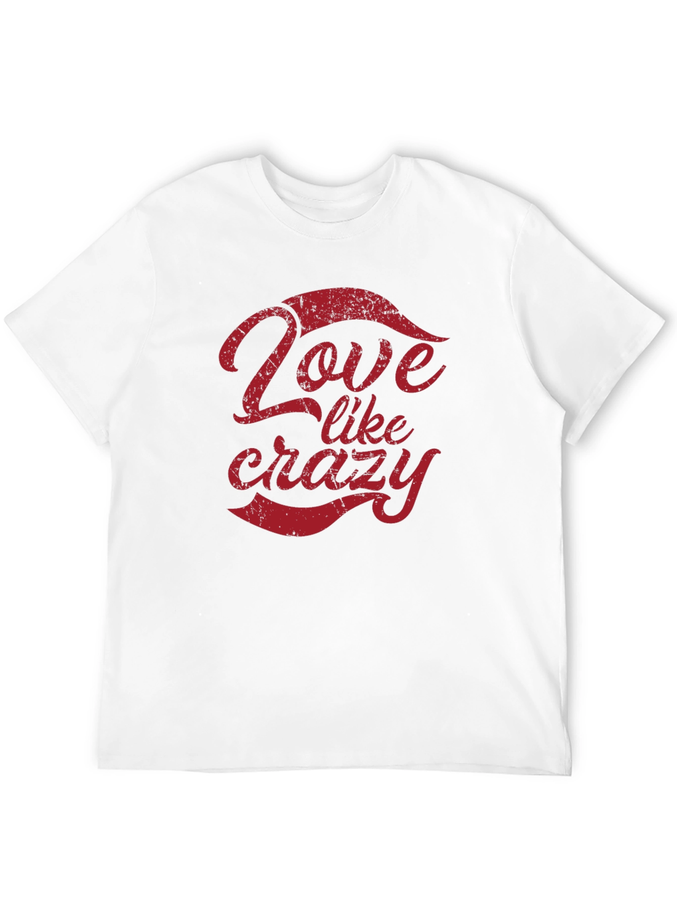 Love Like Crazy Black Graphic Tee