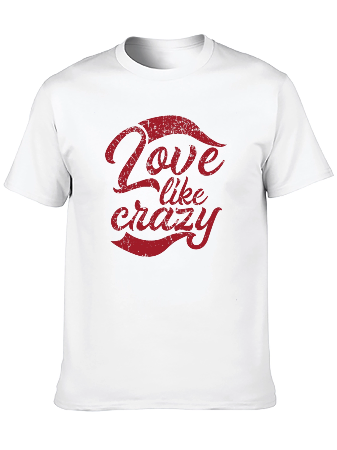 Love Like Crazy Black Graphic Tee