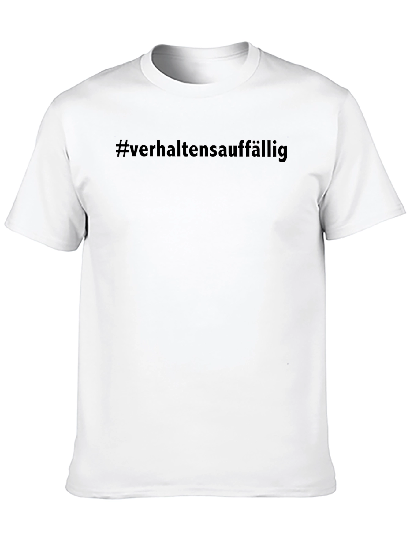 Verhaltensauffällig Black Graphic Tee