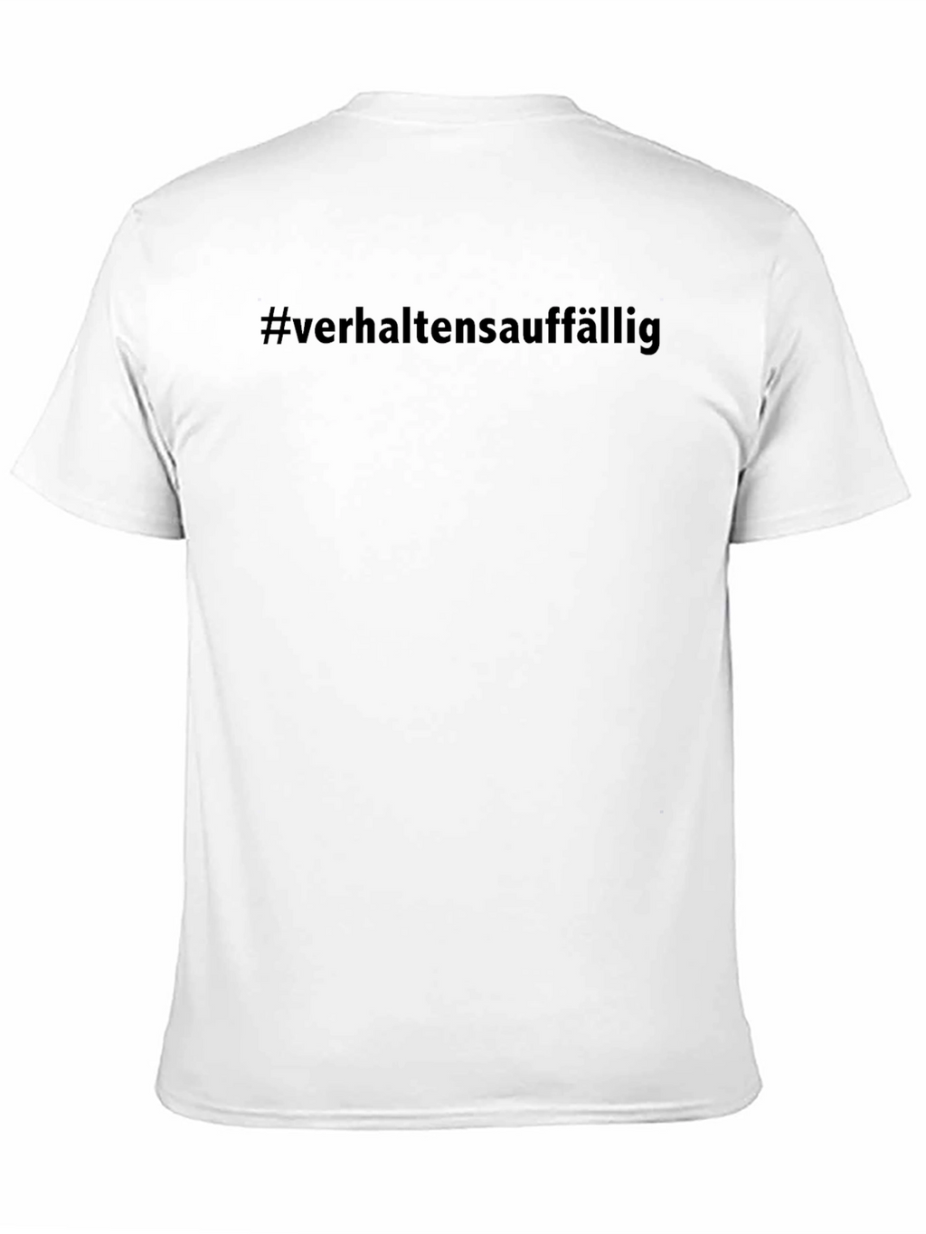 Verhaltensauffällig Black Graphic Tee