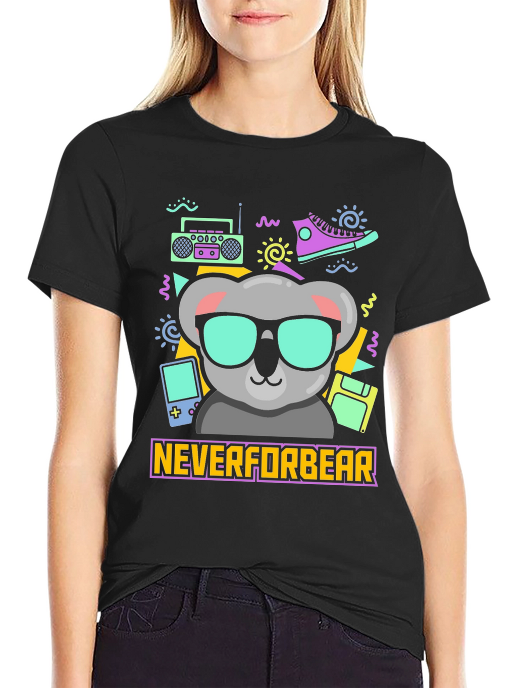 Retro Koala T-Shirt - Neverforbear Design
