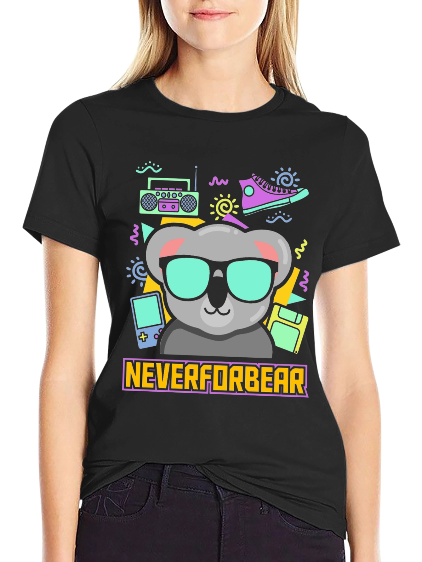 Retro Koala T-Shirt - Neverforbear Design