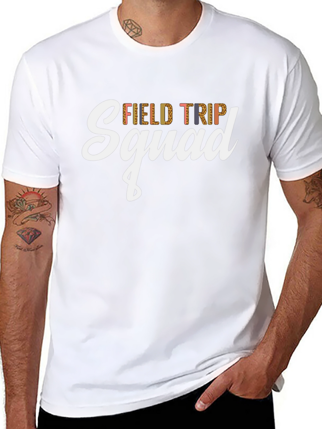 Field Trip Squad Black T-Shirt