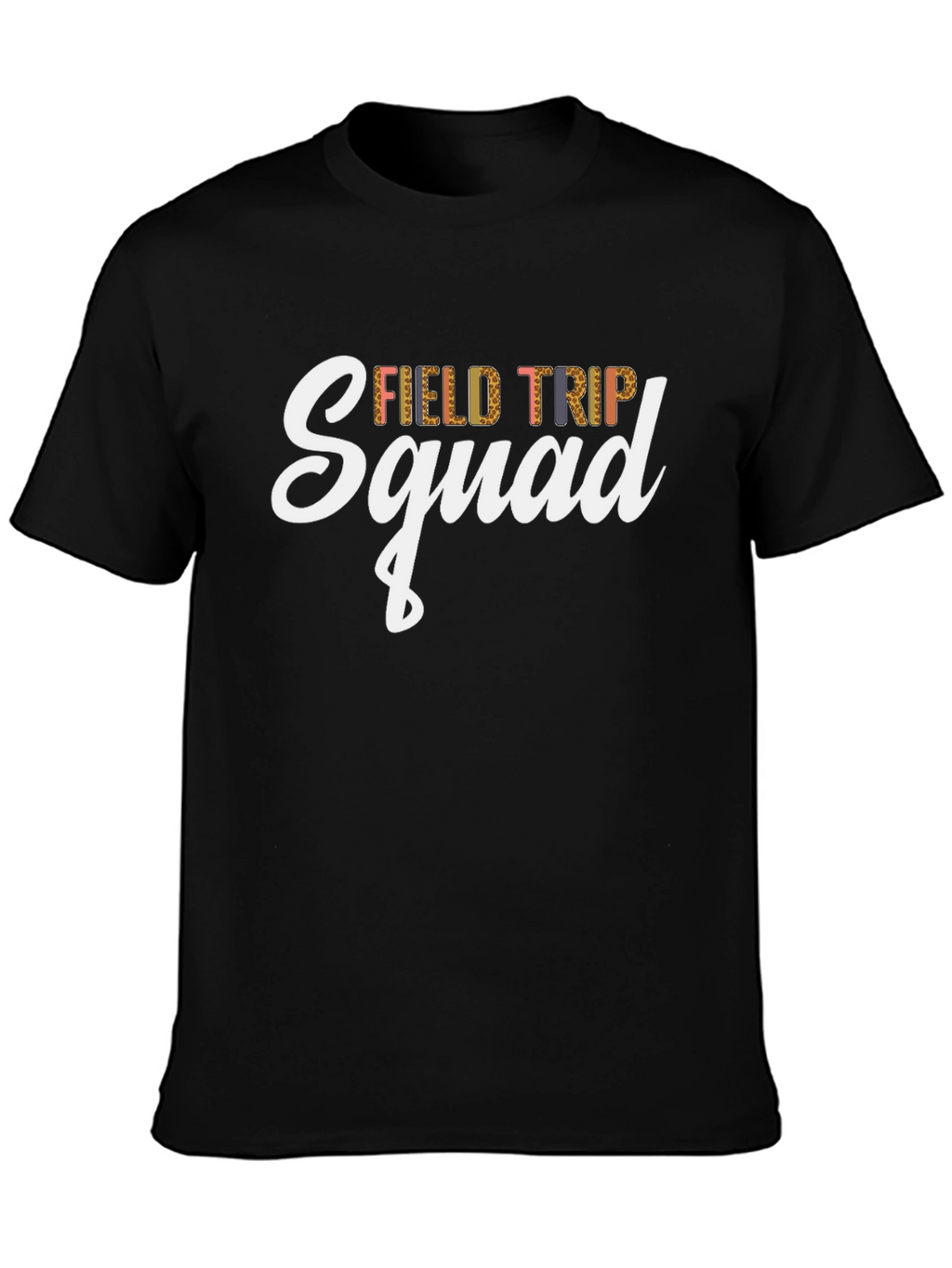 Field Trip Squad Black T-Shirt