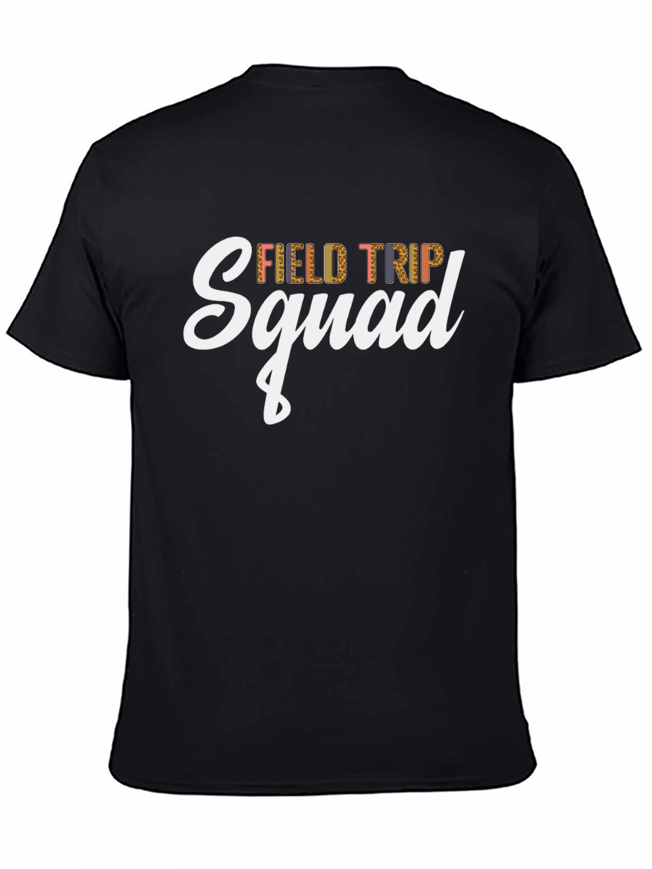 Field Trip Squad Black T-Shirt