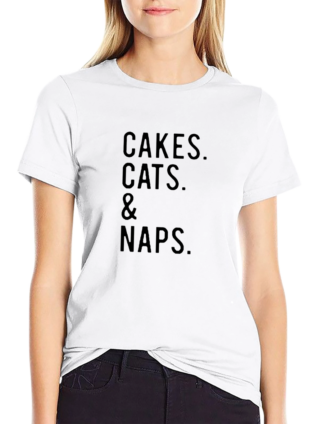 Cakes Cats & Naps - Graphic T-Shirt