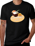 Summer Feels T-Shirt - Coconut Graphic Tee
